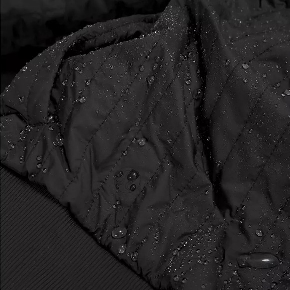 NWOT Lululemon Non-Stop Cotton Bomber Jacket, Black - Picture 6 of 6